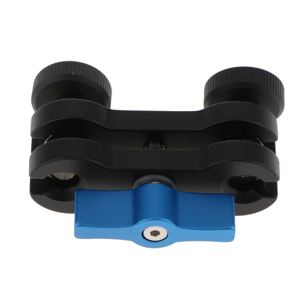1/4 Ball Head Hot Shoe Magic Arm Mount Adapter Connector for DSLR Cameras"