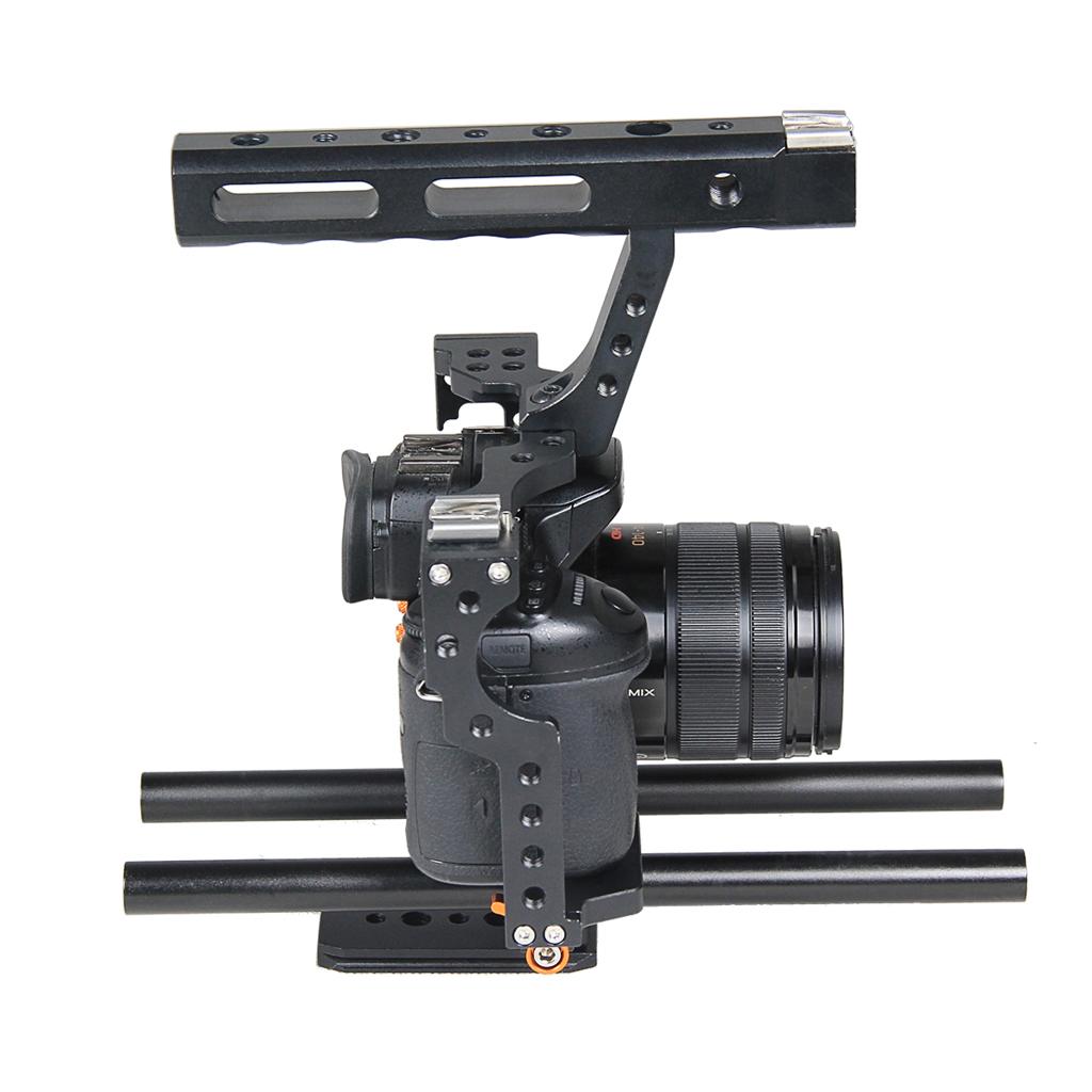 Camera Movie Video Cage Stabilizer Handle Grip for Sony A7/A7r/A7s/A7RII #1