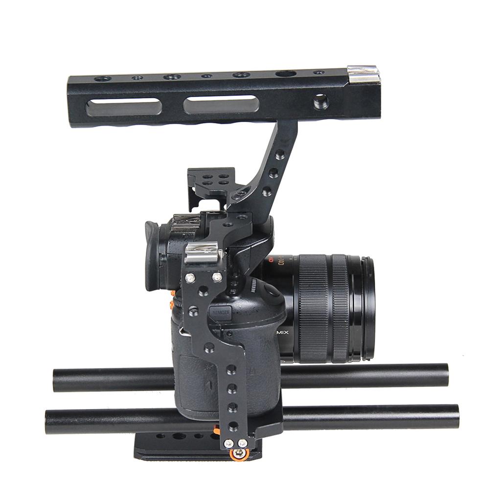 Camera Movie Video Cage Stabilizer Handle Grip for Sony A7/A7r/A7s/A7RII #1