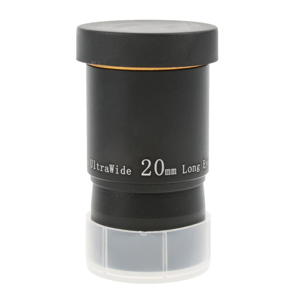 1.25 Astronomy Telescope Eyepiece Lens Wide Angle 66 Degree Deep Sky 20mm"