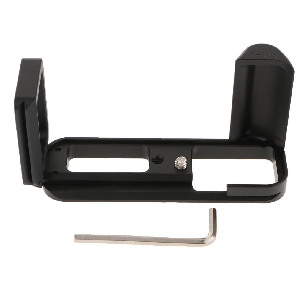 Vertical Hand Grip for Fujifilm Fuji X-T10 Quick Release L Plate Bracket
