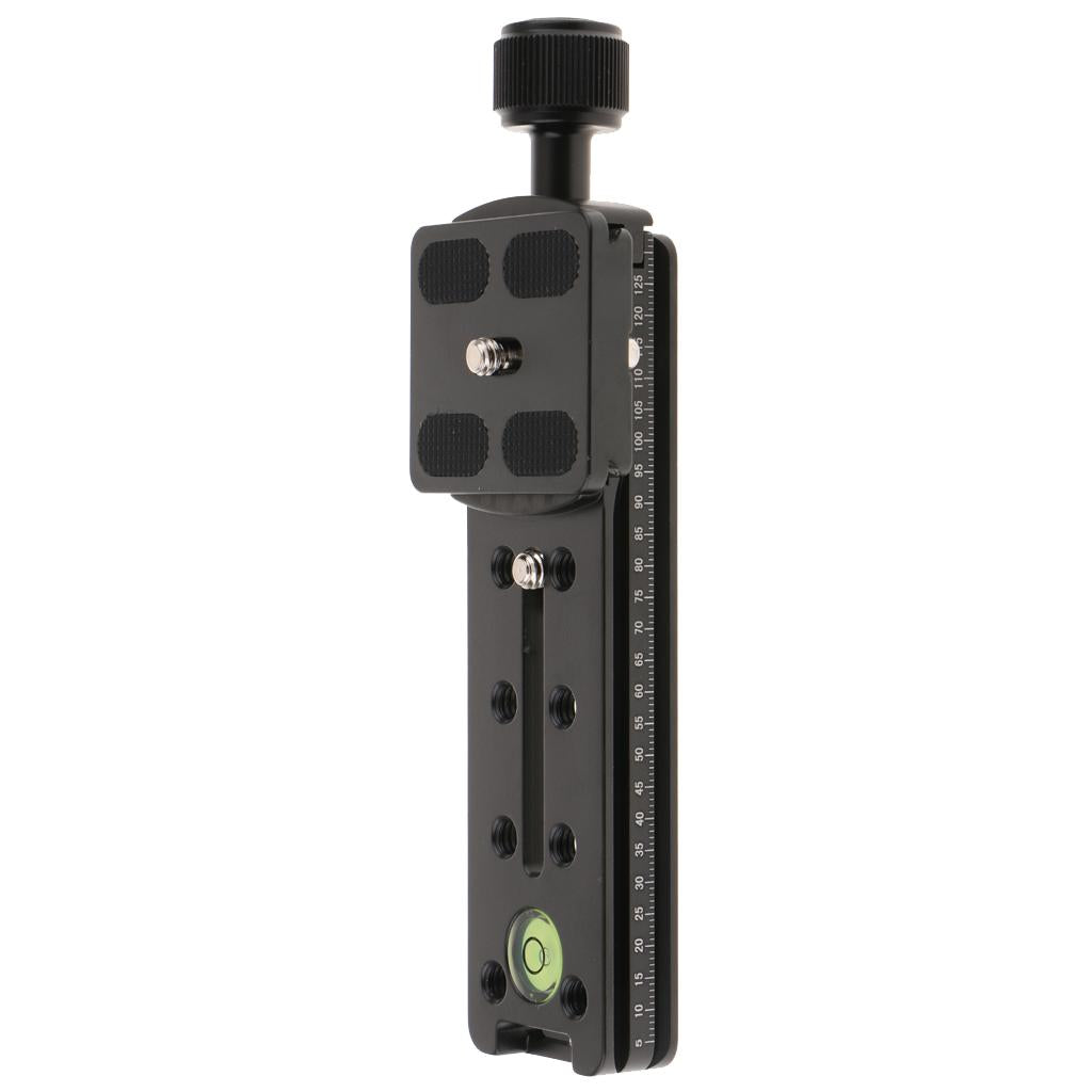 1/4 Tripod Quick Release Dovetail Plate Kit Clamp for Camera Flash Hot Shoe"