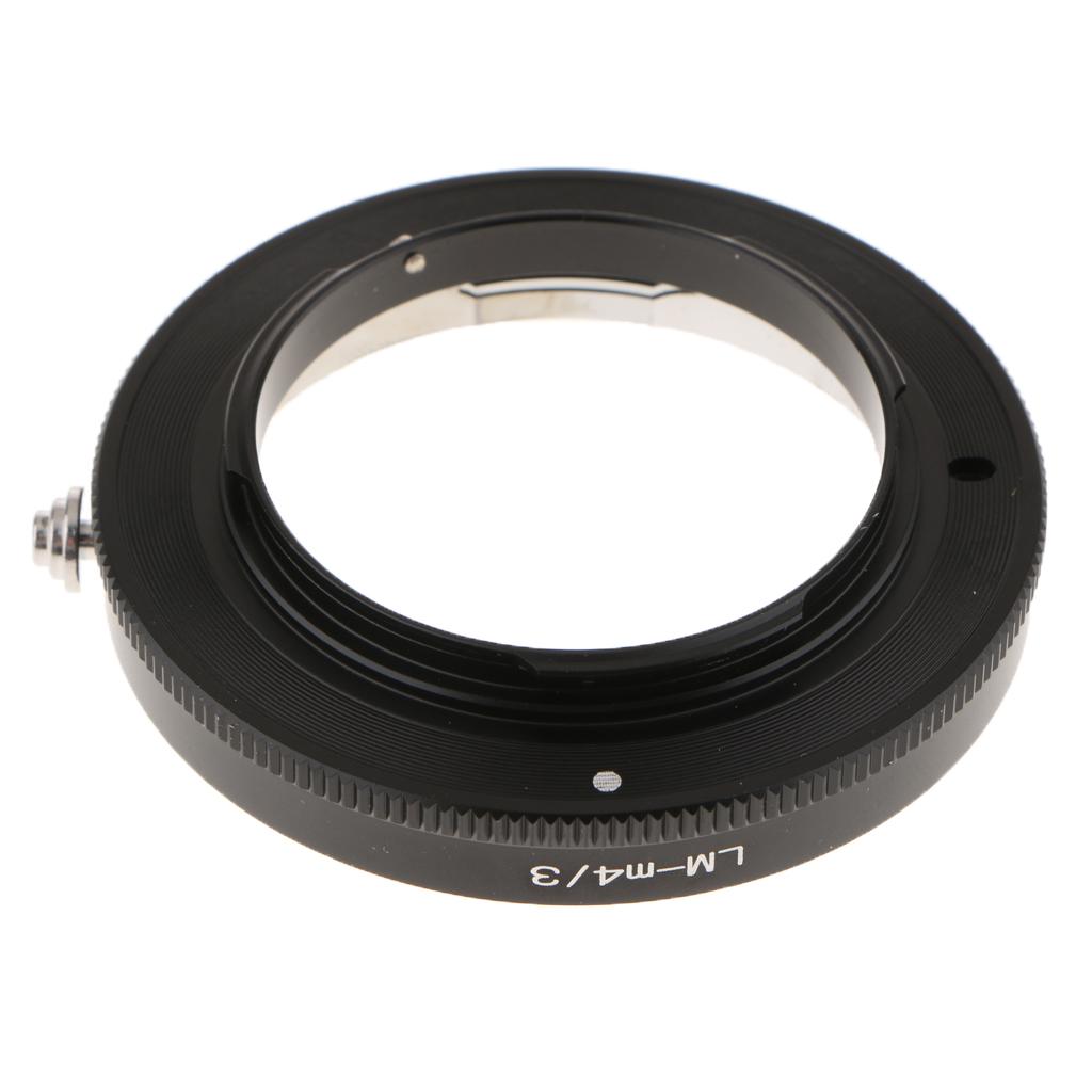 Lens Mount Adapter Ring for Lecia M to Olympus/Panasonic Micro 4/3 Cameras