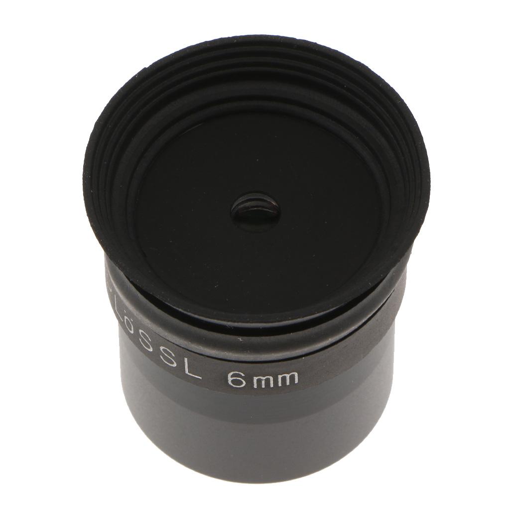6mm Focal Length Plossl Telescope Eyepiece Lens 1.25/31.7mm for Astronomy"