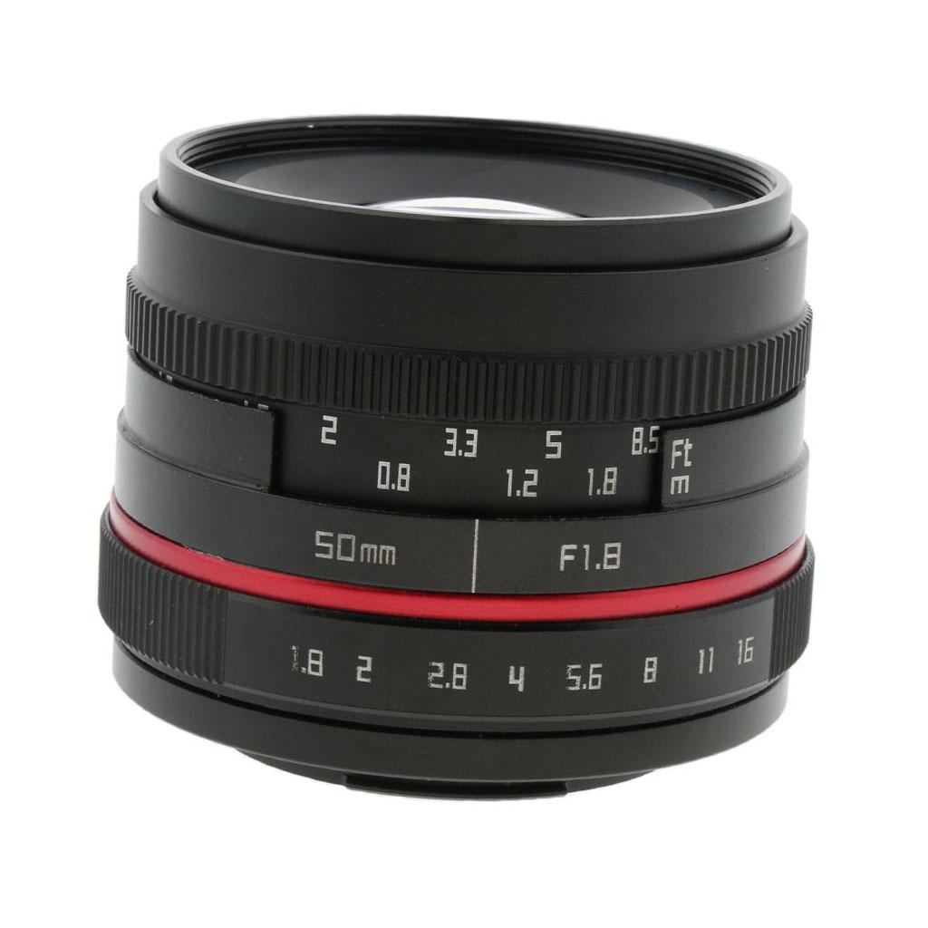 50mm F1.8 Large Aperture Prime Prime Fixed Lens for Fujifilm Camera
