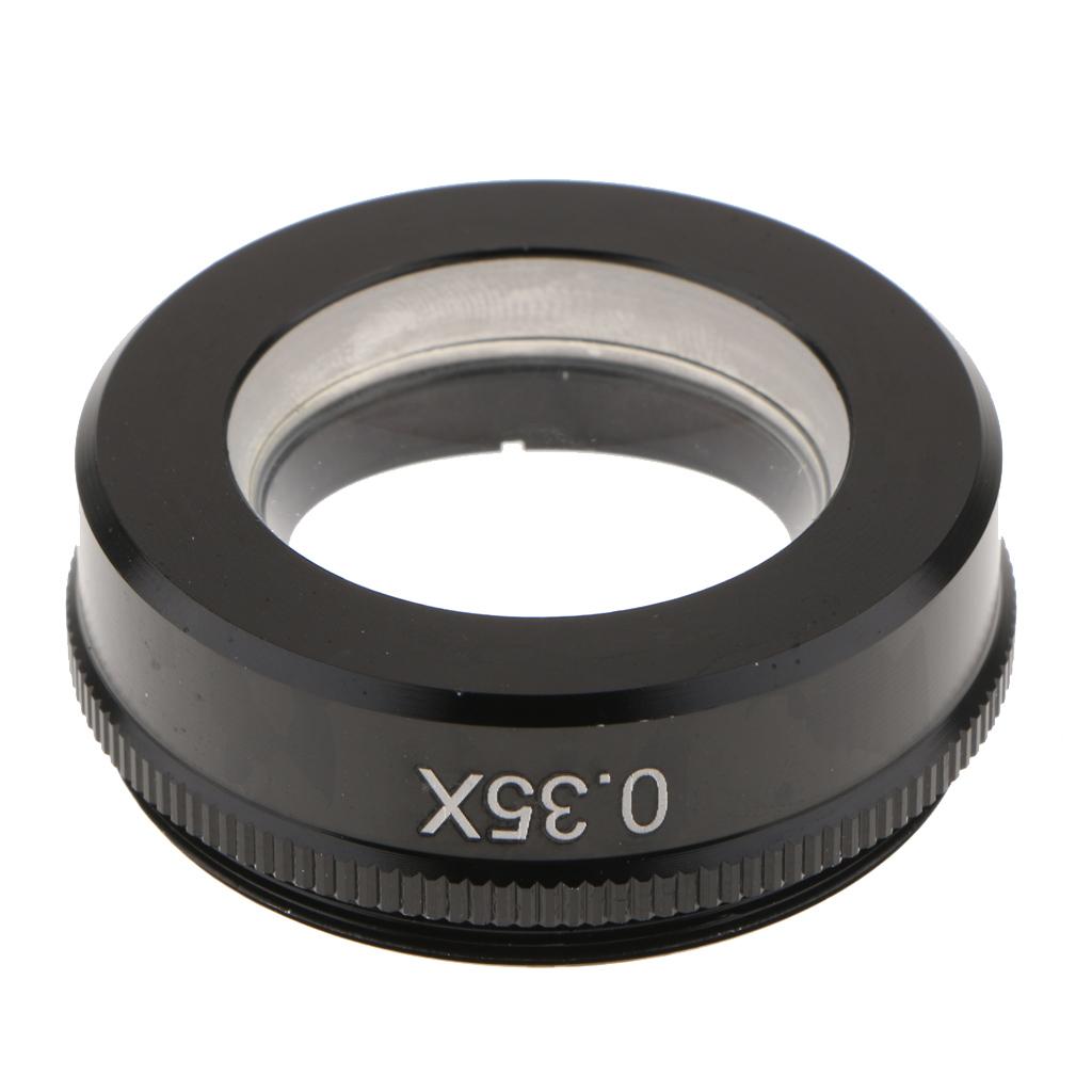 0.35X Monocular Video Microscope Auxiliary Objective Barlow Lens M42x0.75mm