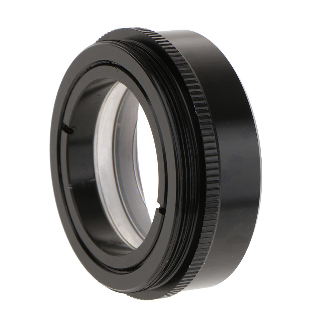 0.35X Monocular Video Microscope Auxiliary Objective Barlow Lens M42x0.75mm