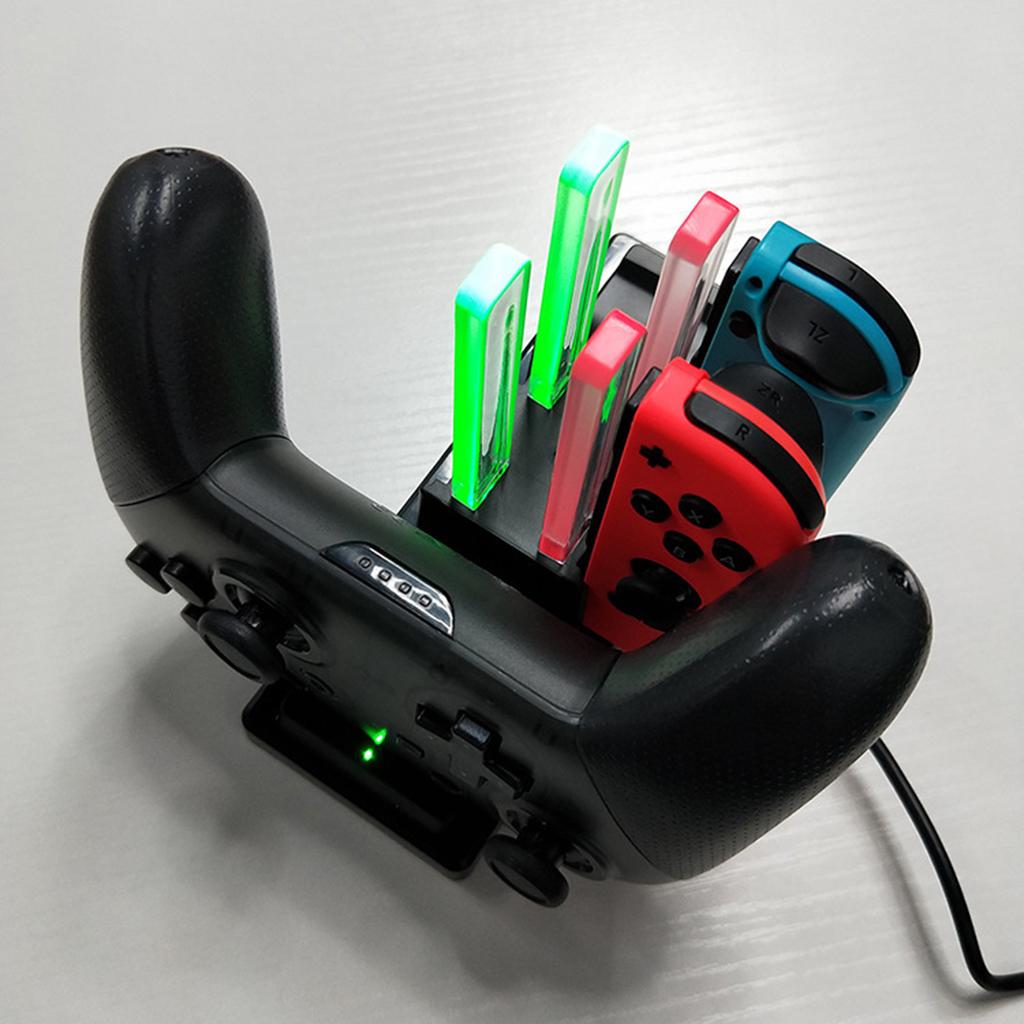 6 in 1 Charge Stand Charging Dock for Nintendo Switch Joy-Con Controllers