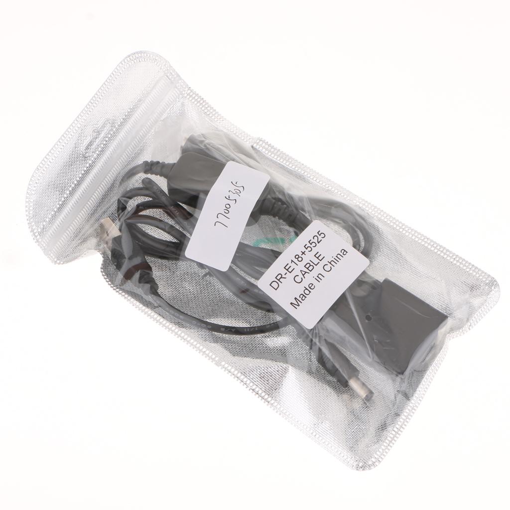 ACK-E18 Replacement AC Power Adapter with Cable+DR-E18 DC Coupler for
