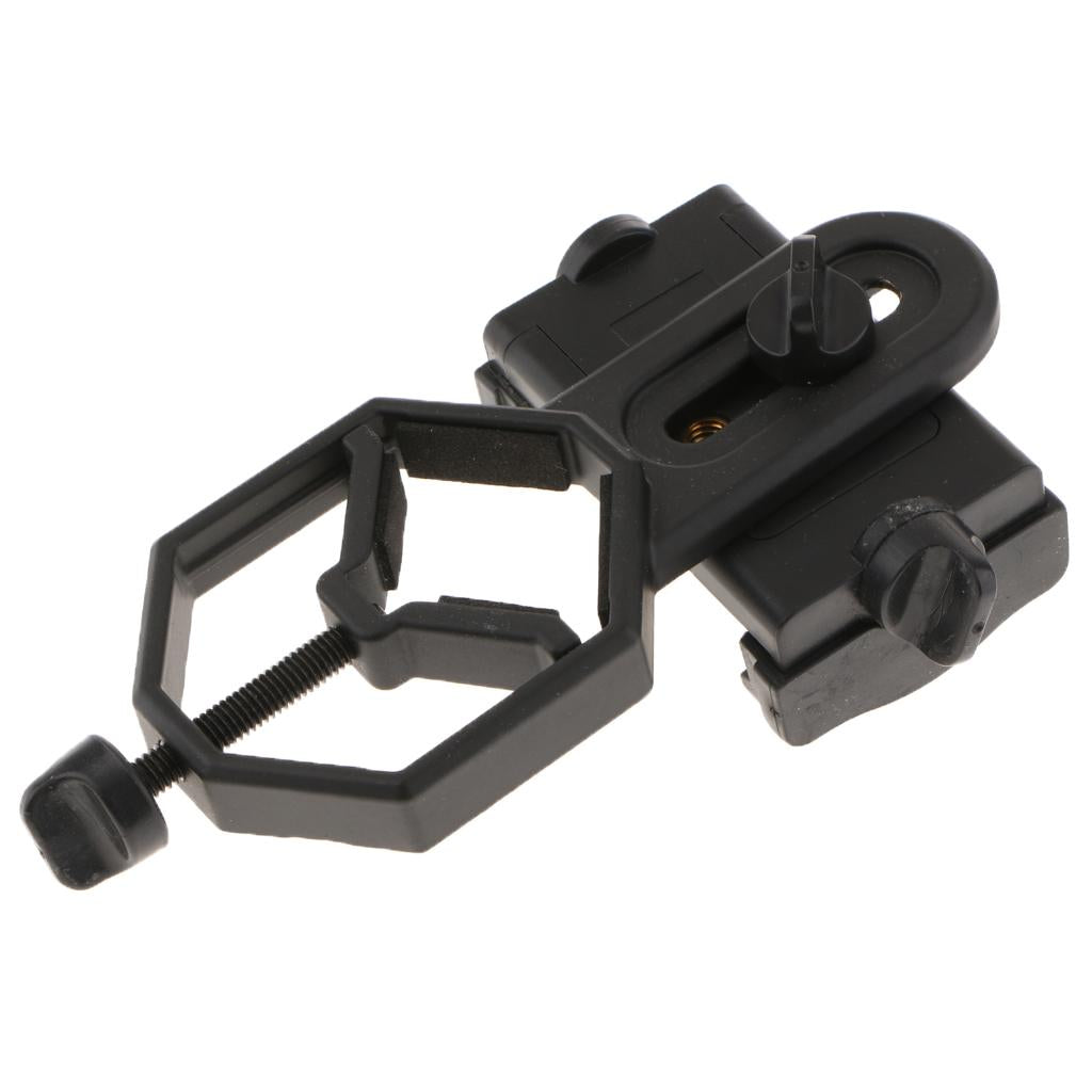 Alloy Cell Phone Adapter Mount Binocular Monocular Spotting Scope Telescope