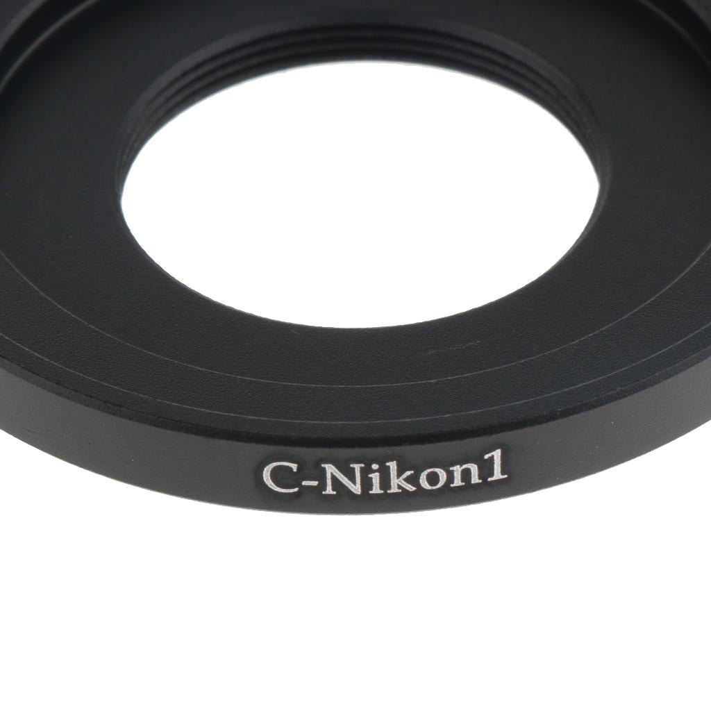 Lens Adapter for C-Mount CCTV / Cine Lens to Nikon 1-Series Camera Body