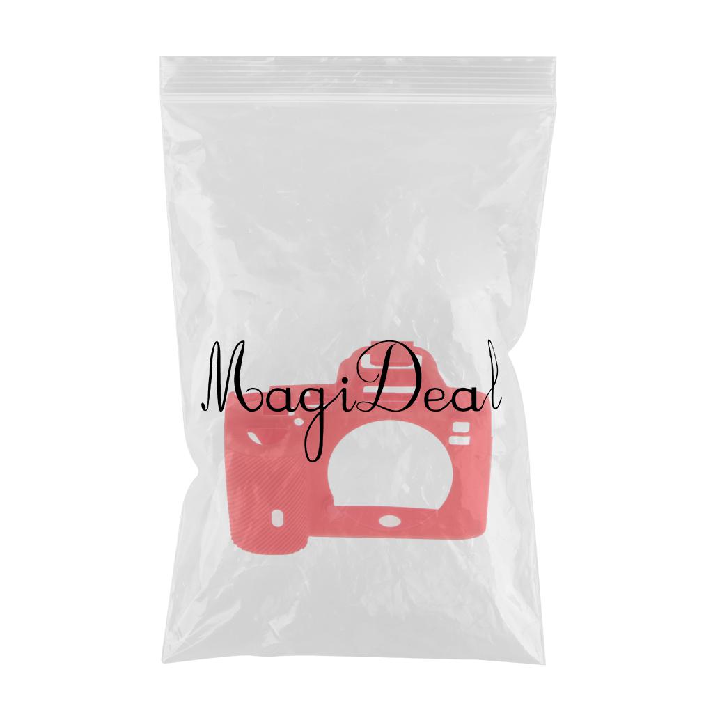 Red Silicone Case Cover Protector Housing Shell for Sony A7 A7R A7S Camera