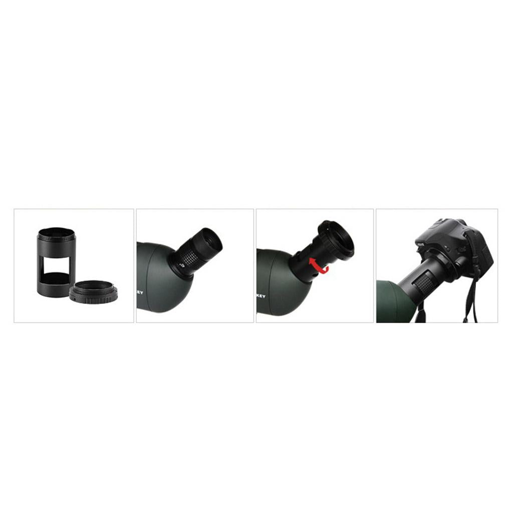 Full Metal Photography Sleeve M42 Thread + T Ring for Pentax K DSLR Camera