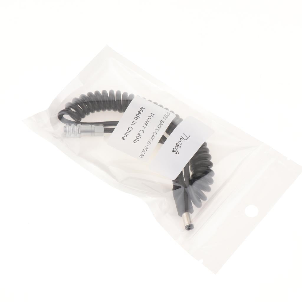 DC2.5 Power Supply Charging Cable for Blackmagic Pocket Cinema Camera 4k