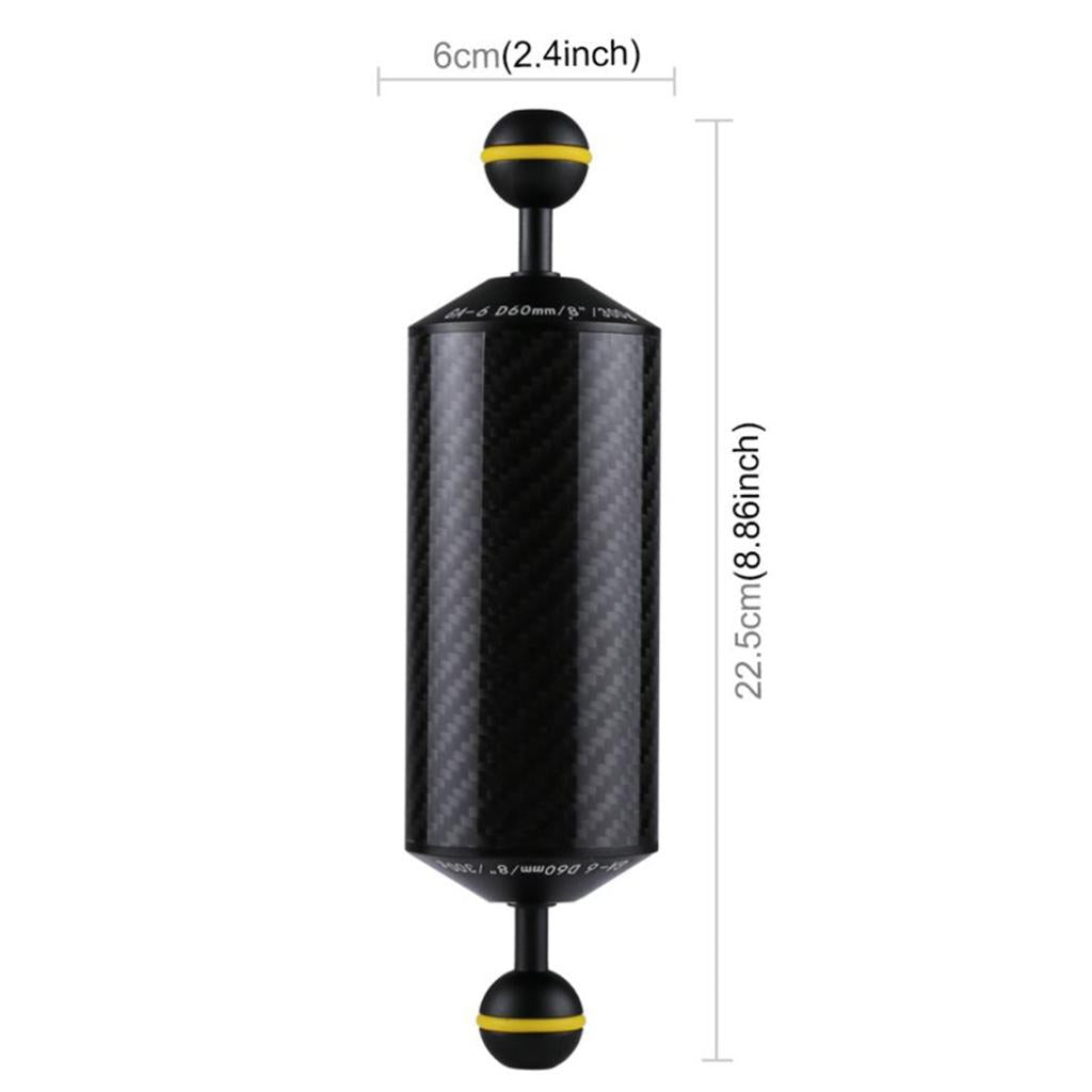 Diving Flash Light Ball Arm Buoyancy Joint Connect Camera Underwater Housing