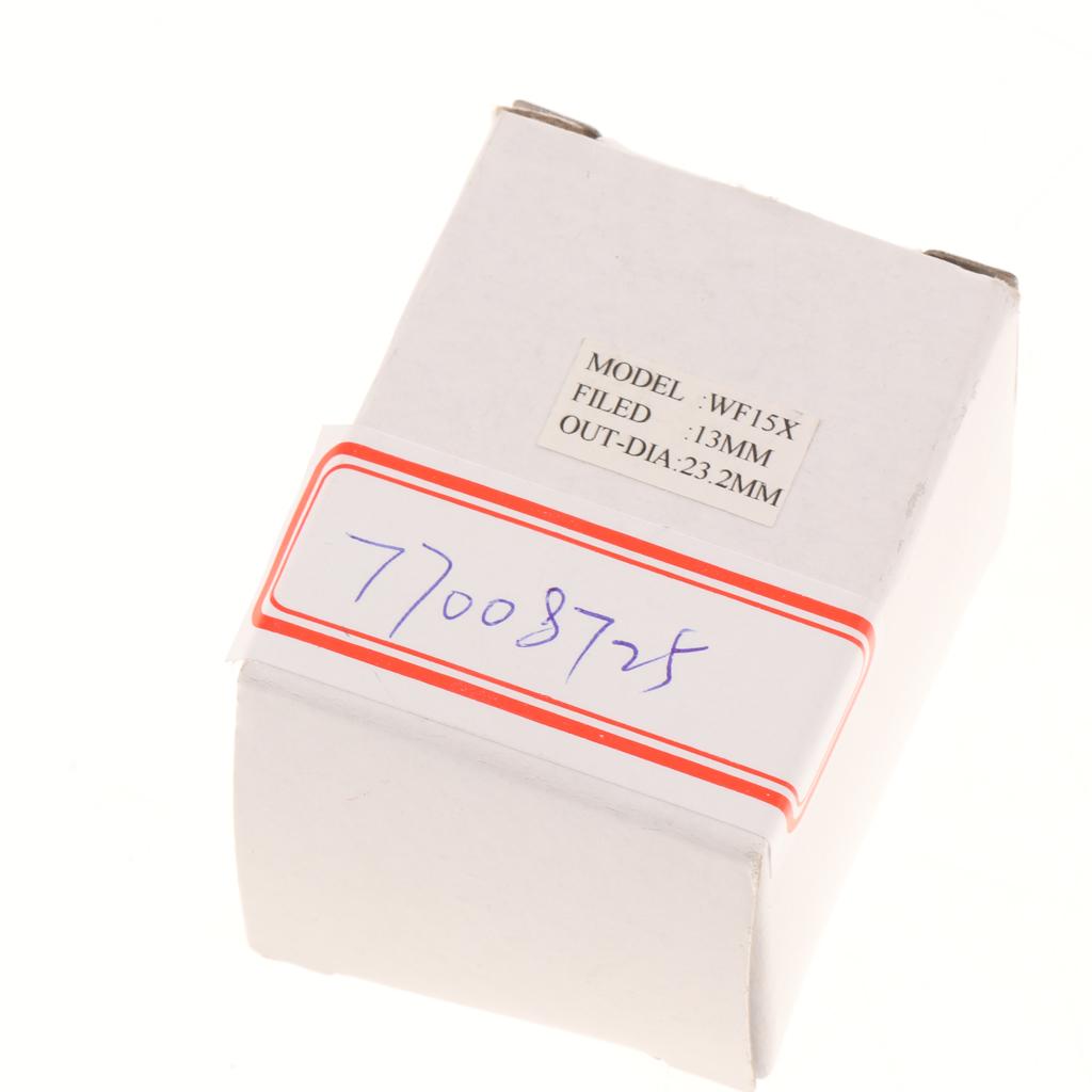 WF15X Biological Microscope 13mm Widefield Eyepiece Optical Lens 23.2mm