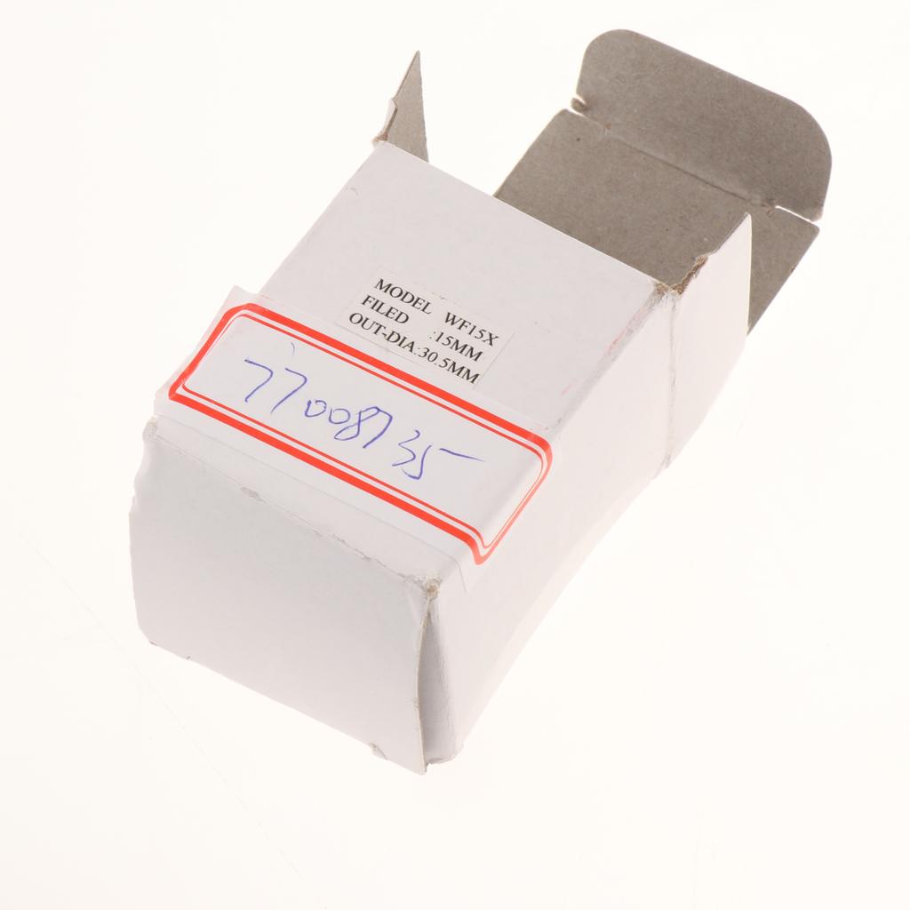 WF15X Biological Microscope 15mm Widefield Eyepiece Optical Lens 30.5mm
