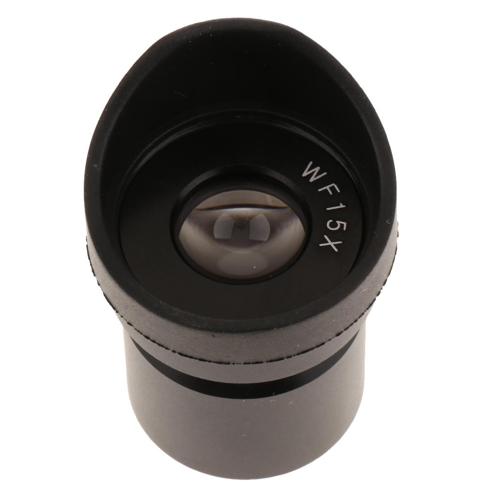 WF15X Biological Microscope 15mm Widefield Eyepiece Optical Lens 30.5mm