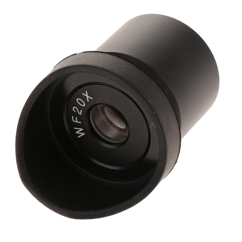 WF20X Biological Microscope Widefield Eyepiece Optical Lens 30.5mm for Lab