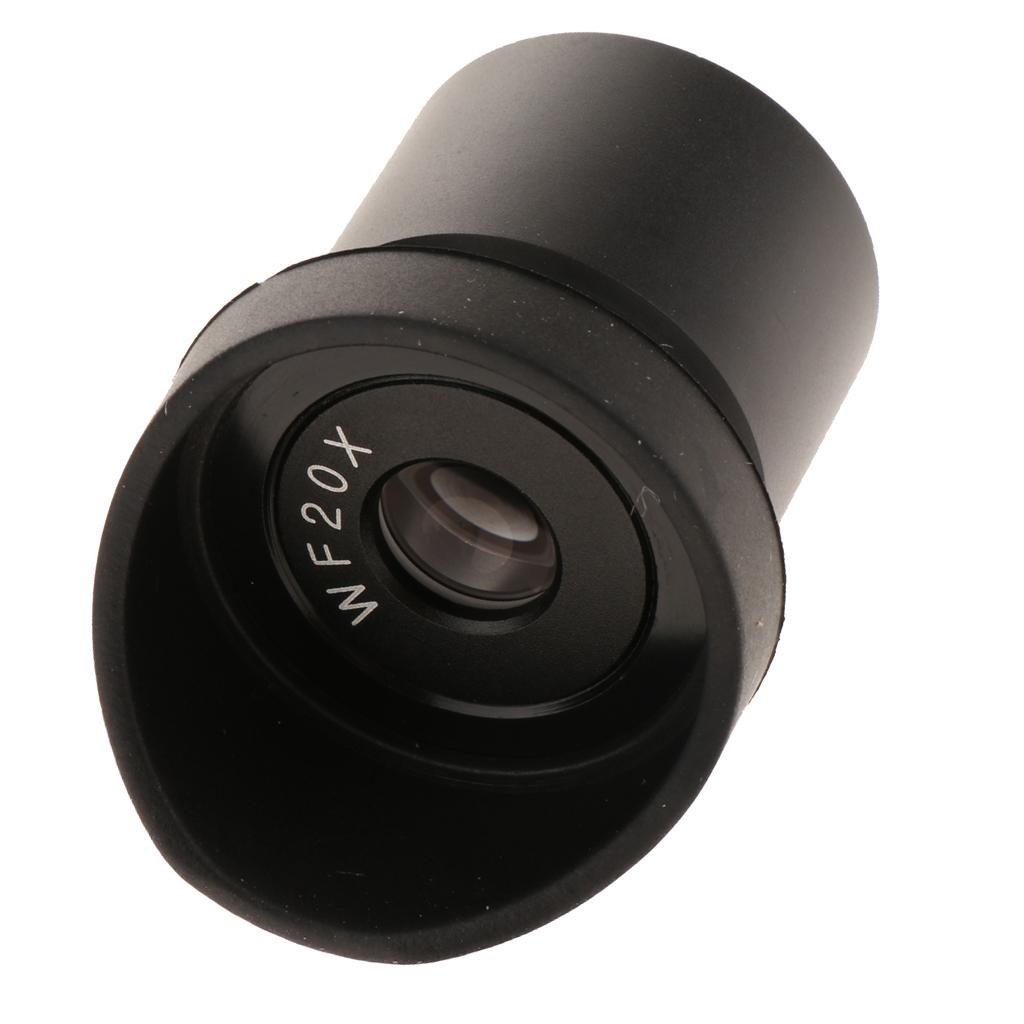 WF20X Biological Microscope Widefield Eyepiece Optical Lens 30.5mm for Lab