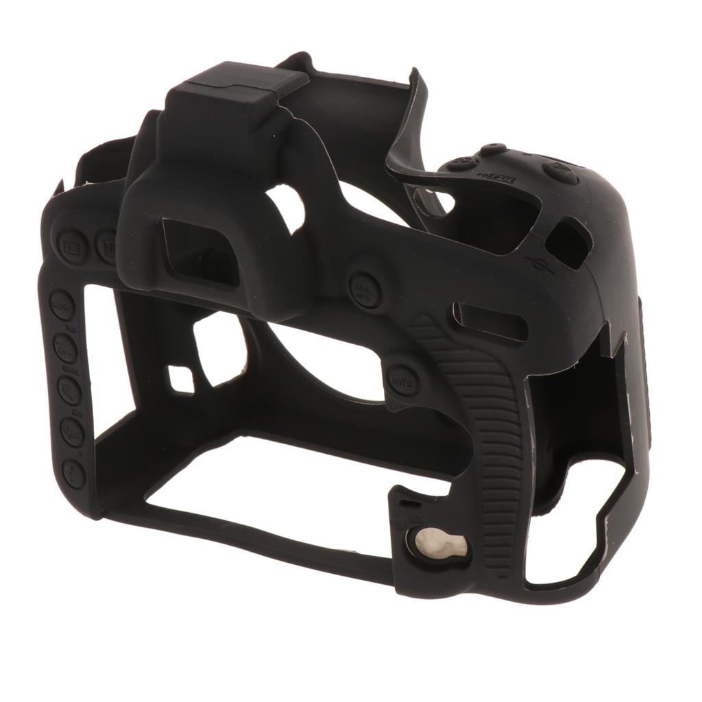 DSLR Silicone Skin Case Camera Cover Protector for Nikon D750 Black