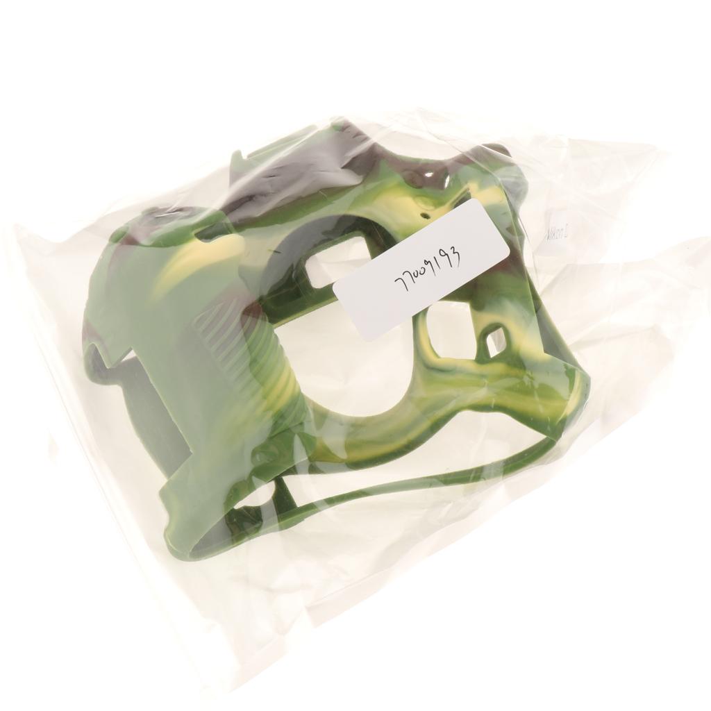 DSLR Silicone Skin Case Camera Cover Protector for Nikon D750 Camo