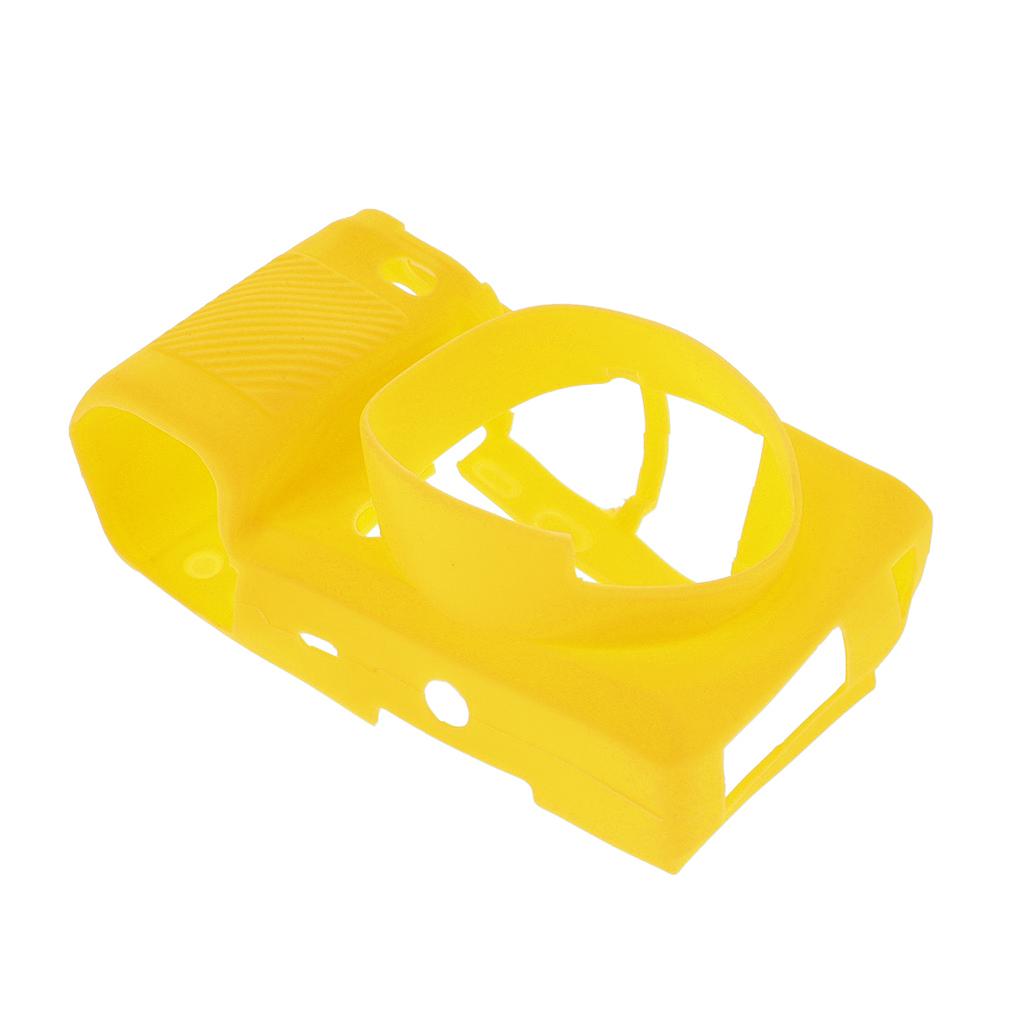 Silicone Camera Case Full Body Protective Cover for Sony A6000 Yellow