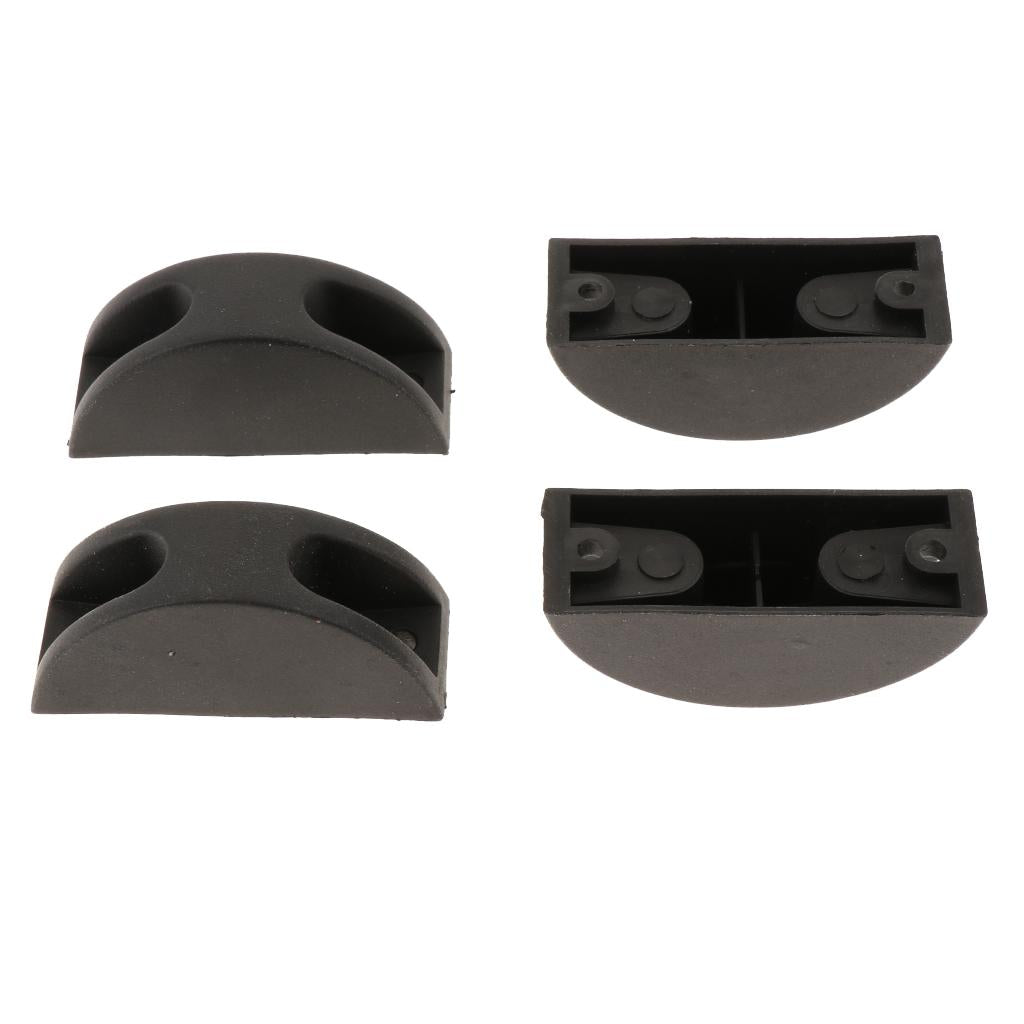 2pairs pp Bottom Stud Feet Footstand Replacement Part for Luggage/Bag