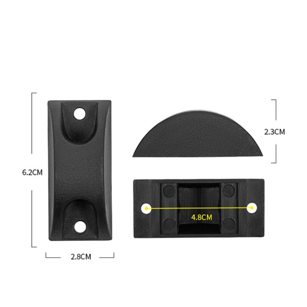 2pairs pp Bottom Stud Feet Footstand Replacement Part for Luggage/Bag