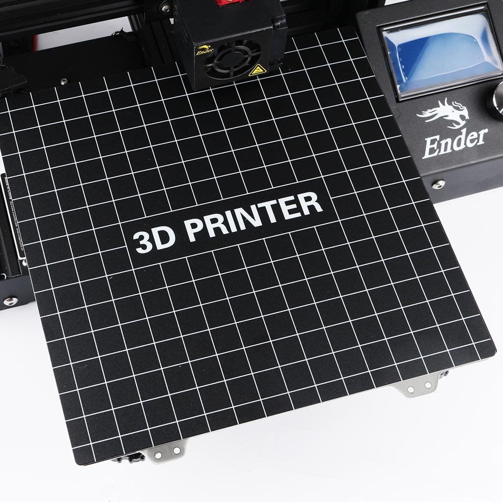 235mm 3D Printer Spring Steel Sheet Heat Bed +Sticker for Creality Ender-3