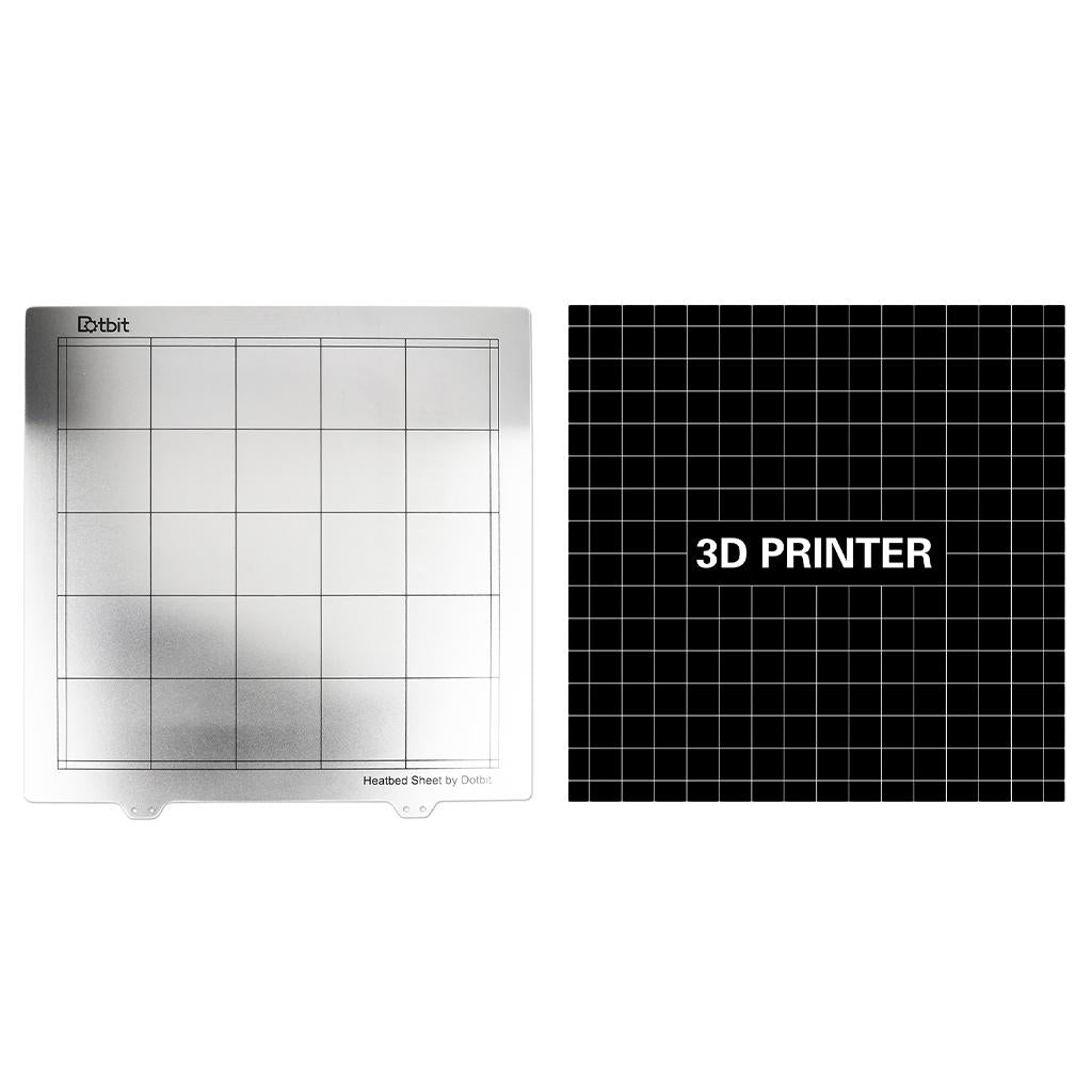 300mm 3D Printer Spring Steel Sheet Heat Bed Platform+Sticker for Anet A8 A6