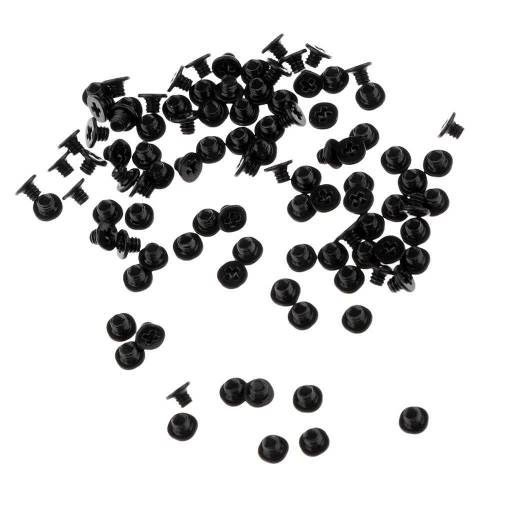 100Pieces Replacement Keyboard Screw for MacBook A1278 A1286 A1297