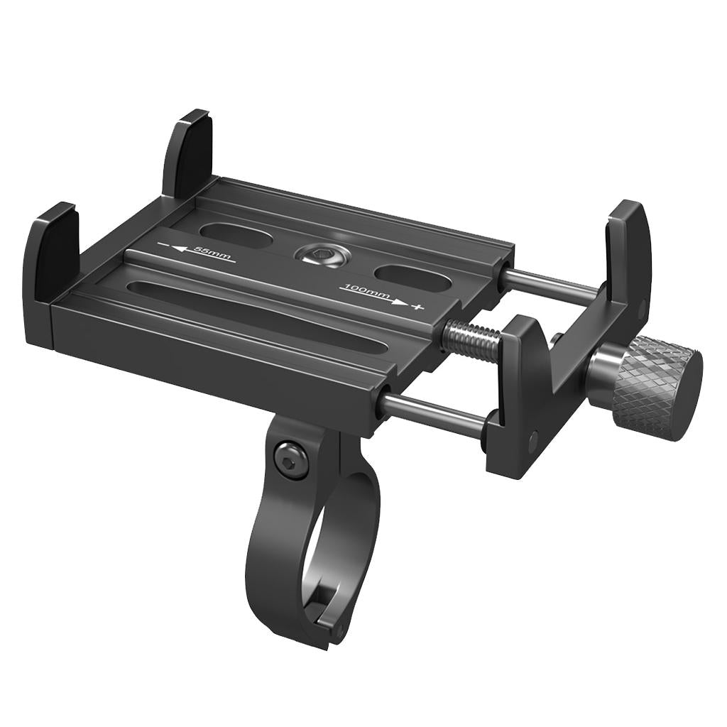 Aluminum alloy Phone Holder Handlebar Mount Motorcycle Adjustable Titanium