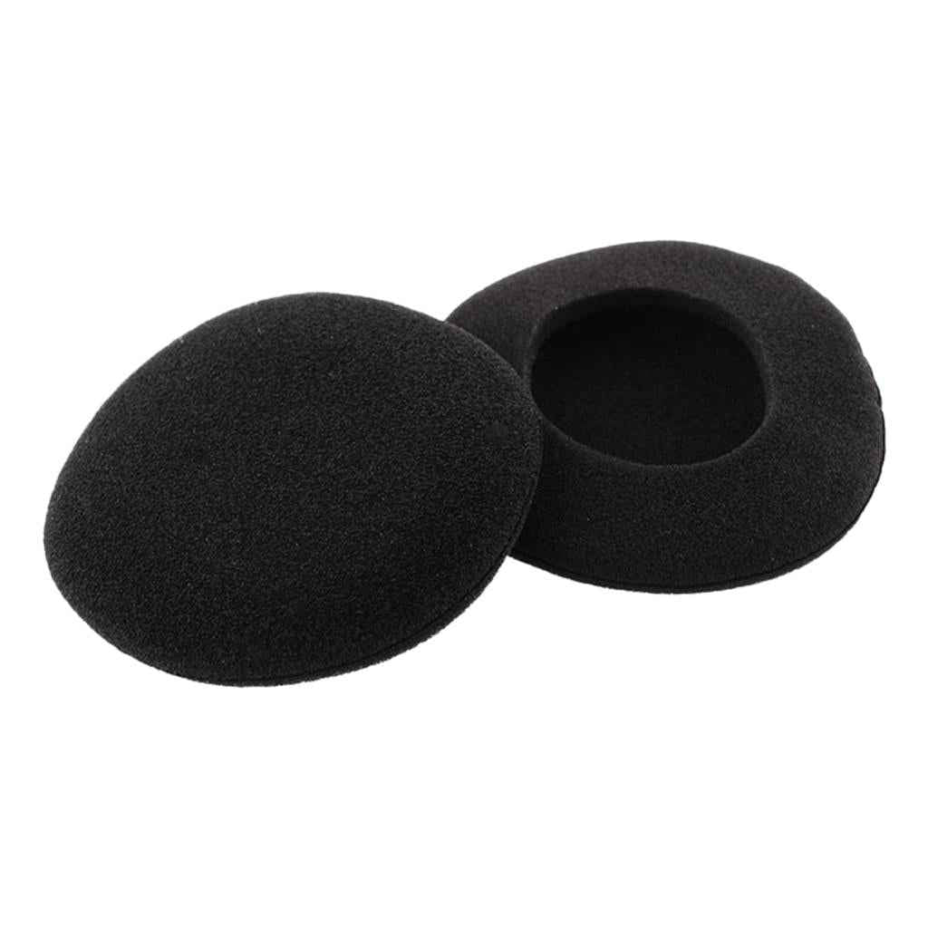 2Pc Headphone Replacement Sponge Ear Pad In-ear Earphone Foam Cover Pad 40mm