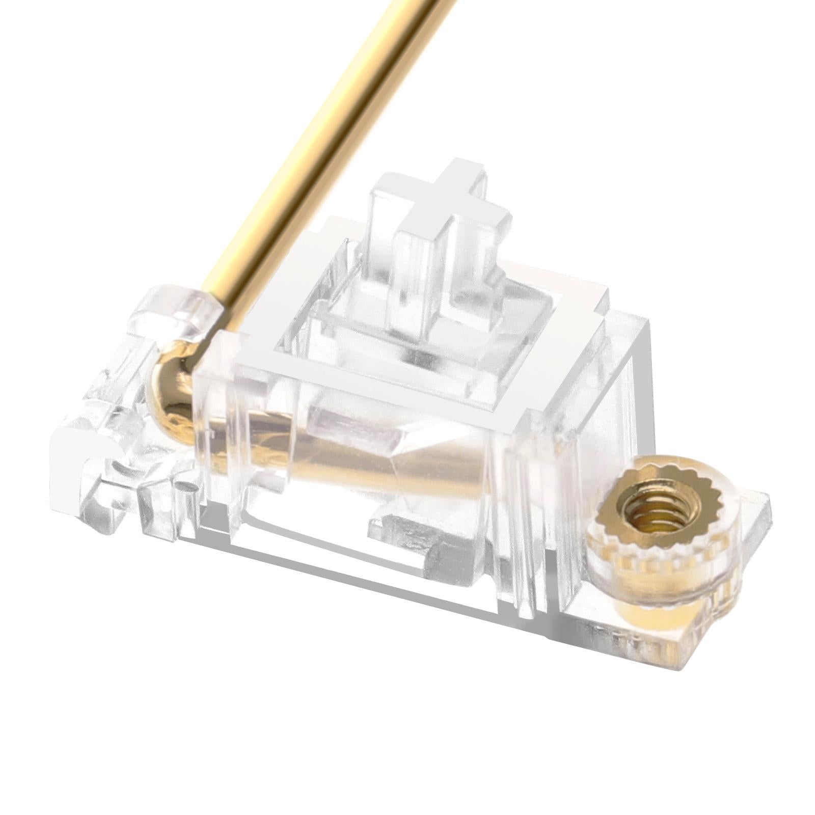 Clear PCB Mount Stabilizers for Mechanical Keyboard 60 or 87 Keys