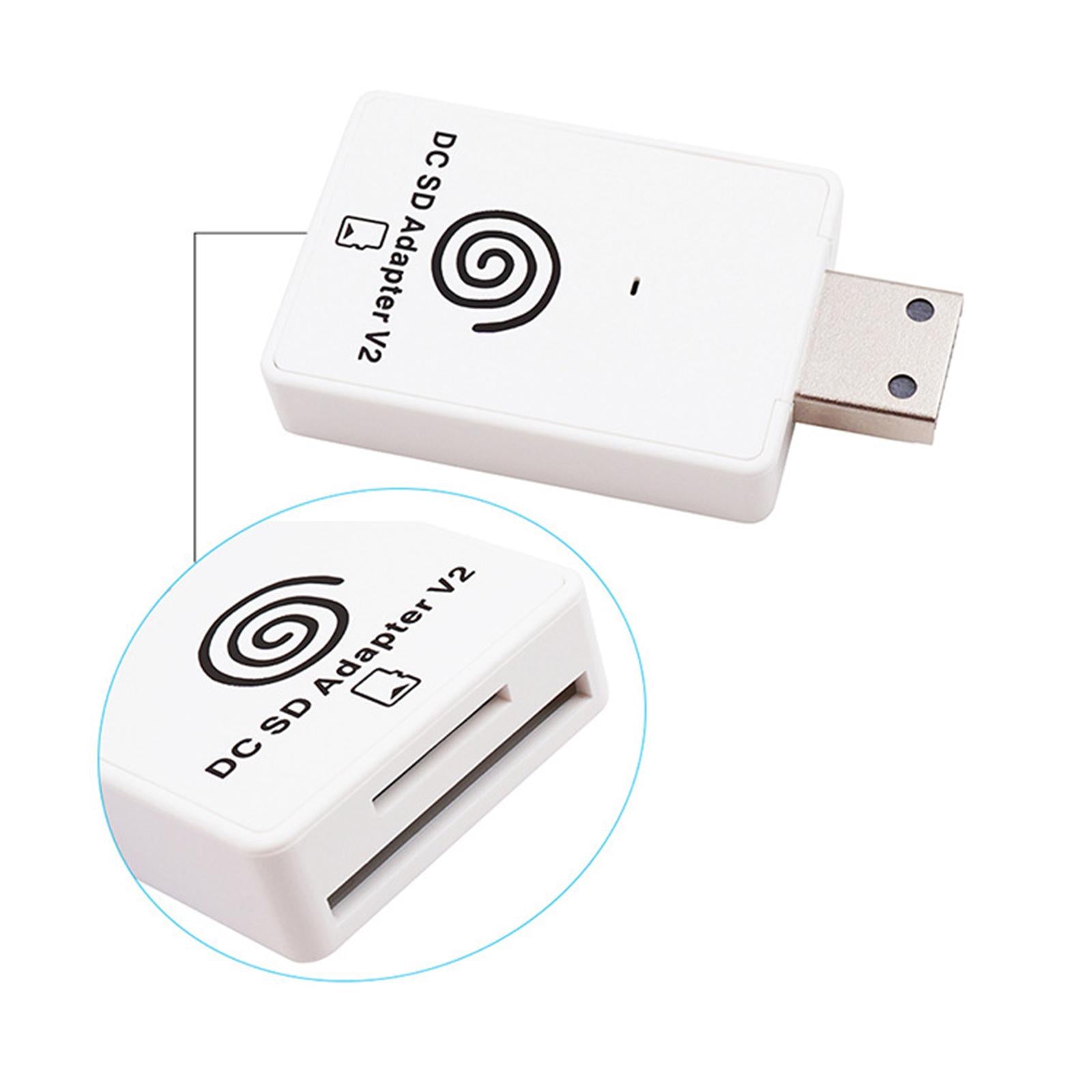 DC SD TF Card Adapter Reader V2 Compatible for SEGA Dreamcast