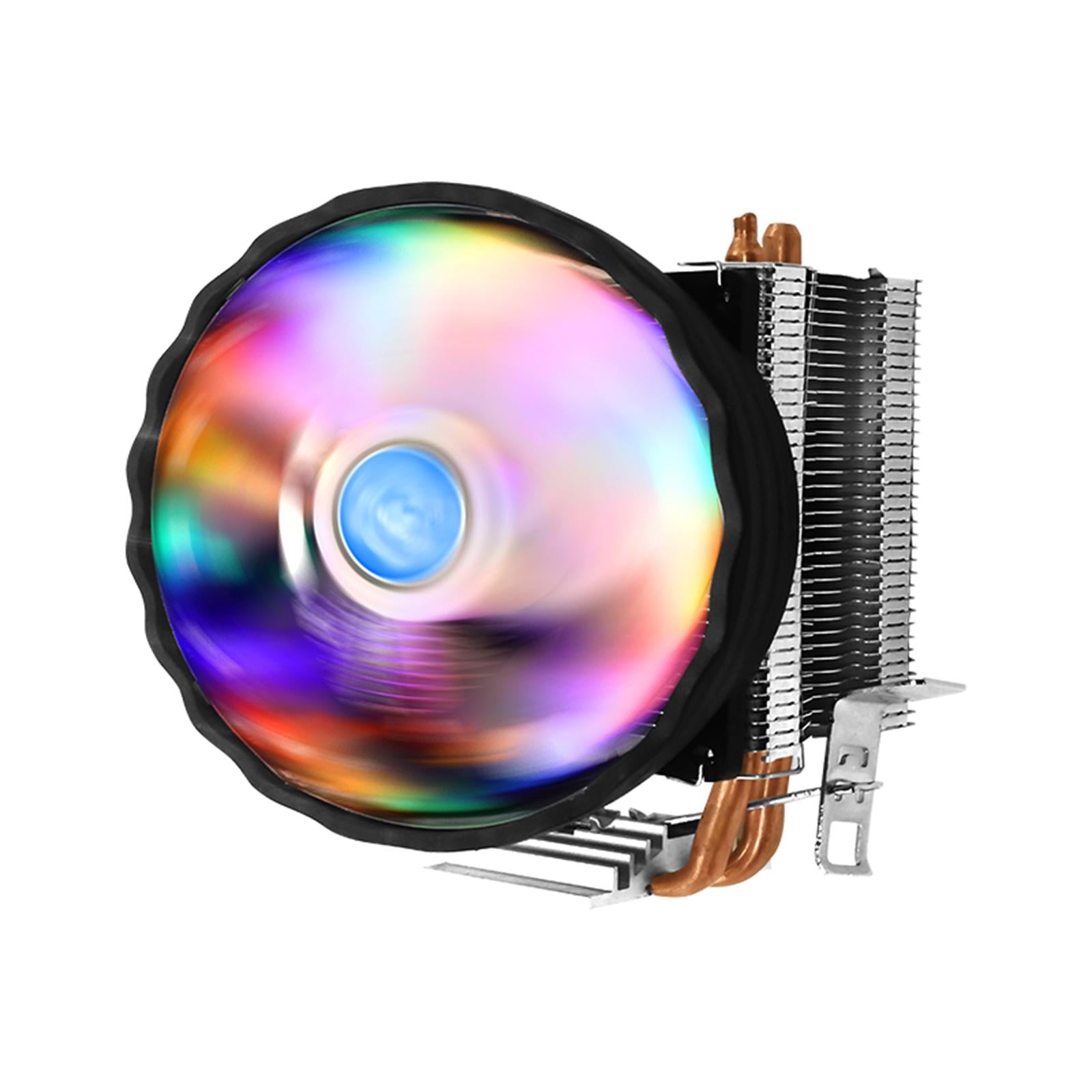 CPU Cooler Heatsink 4-Pin Connector RGB Fans for AMD FM1 AM3 Accessories