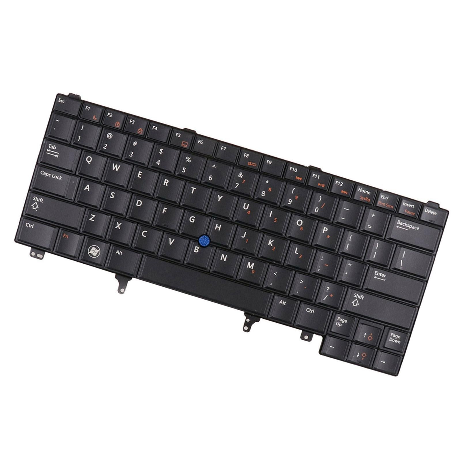 Black Laptop US Layout Keyboard Replace for Latitude E5420 E6420 E6430