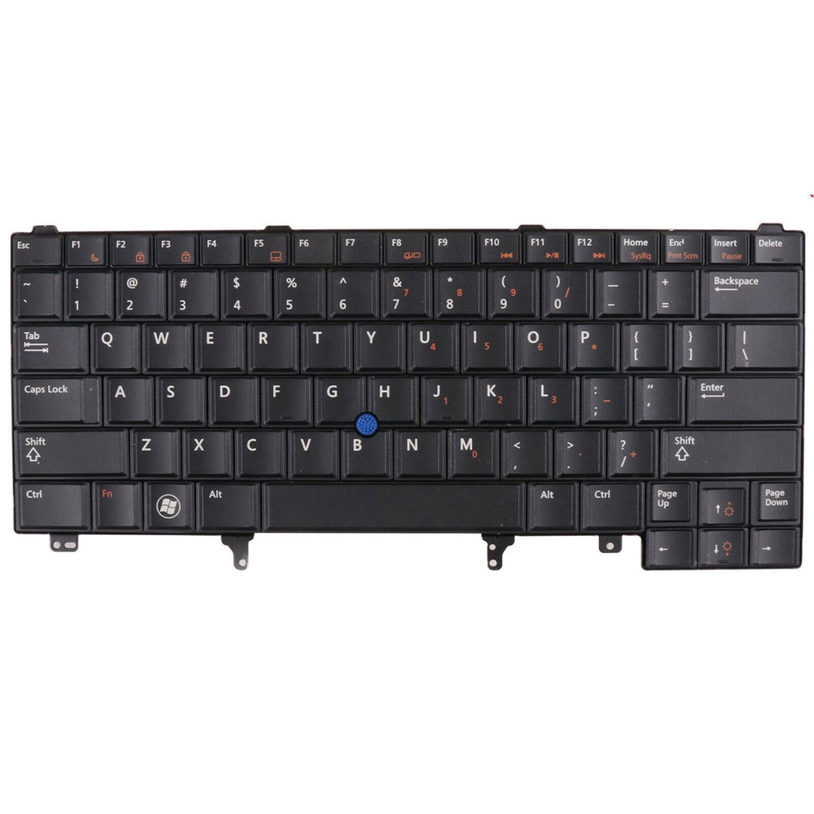 Black Laptop US Layout Keyboard Replace for Latitude E5420 E6420 E6430