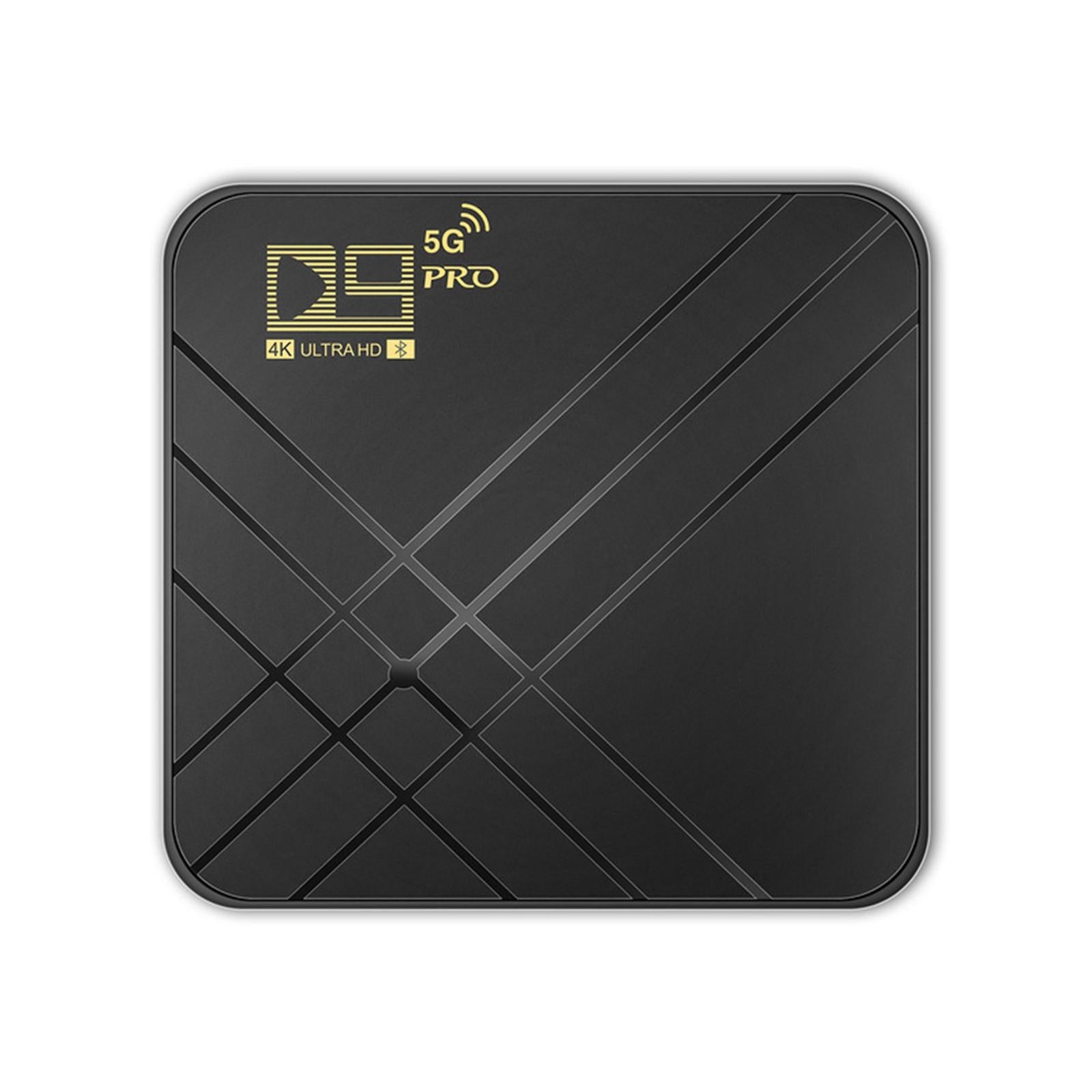 D9 Pro 2.4G/5G Android 10.0 Media Player 4K Video TV Receiver