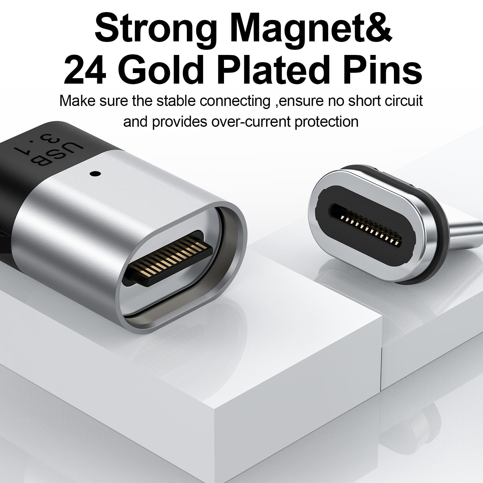 Charging Adapter Wide Use for Phone Straight magnetic hole light