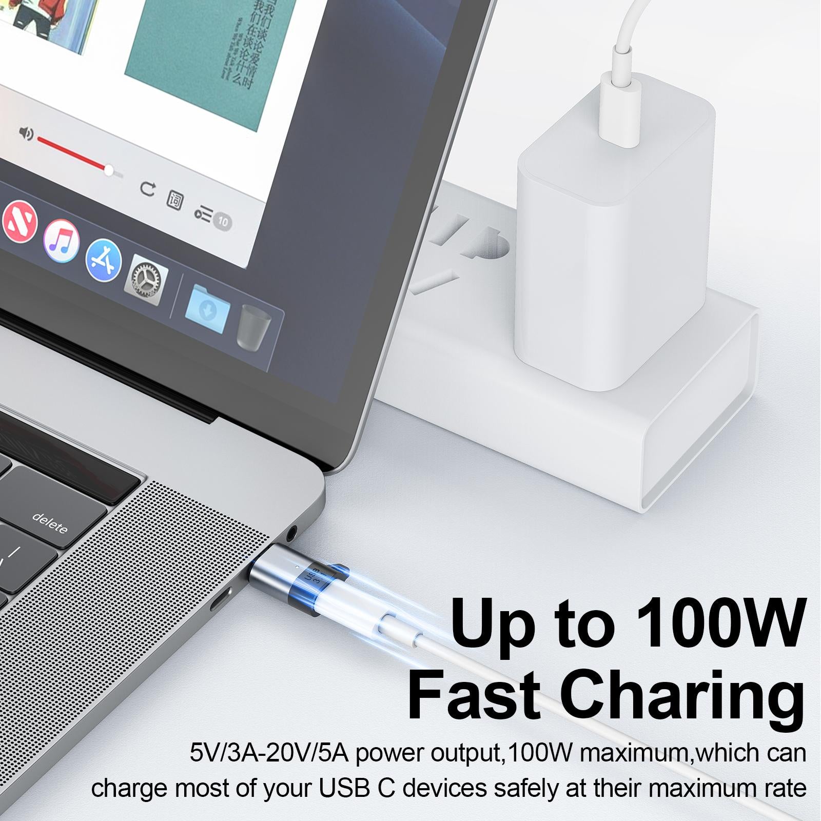 Charging Adapter Wide Use for Phone Straight magnetic hole light