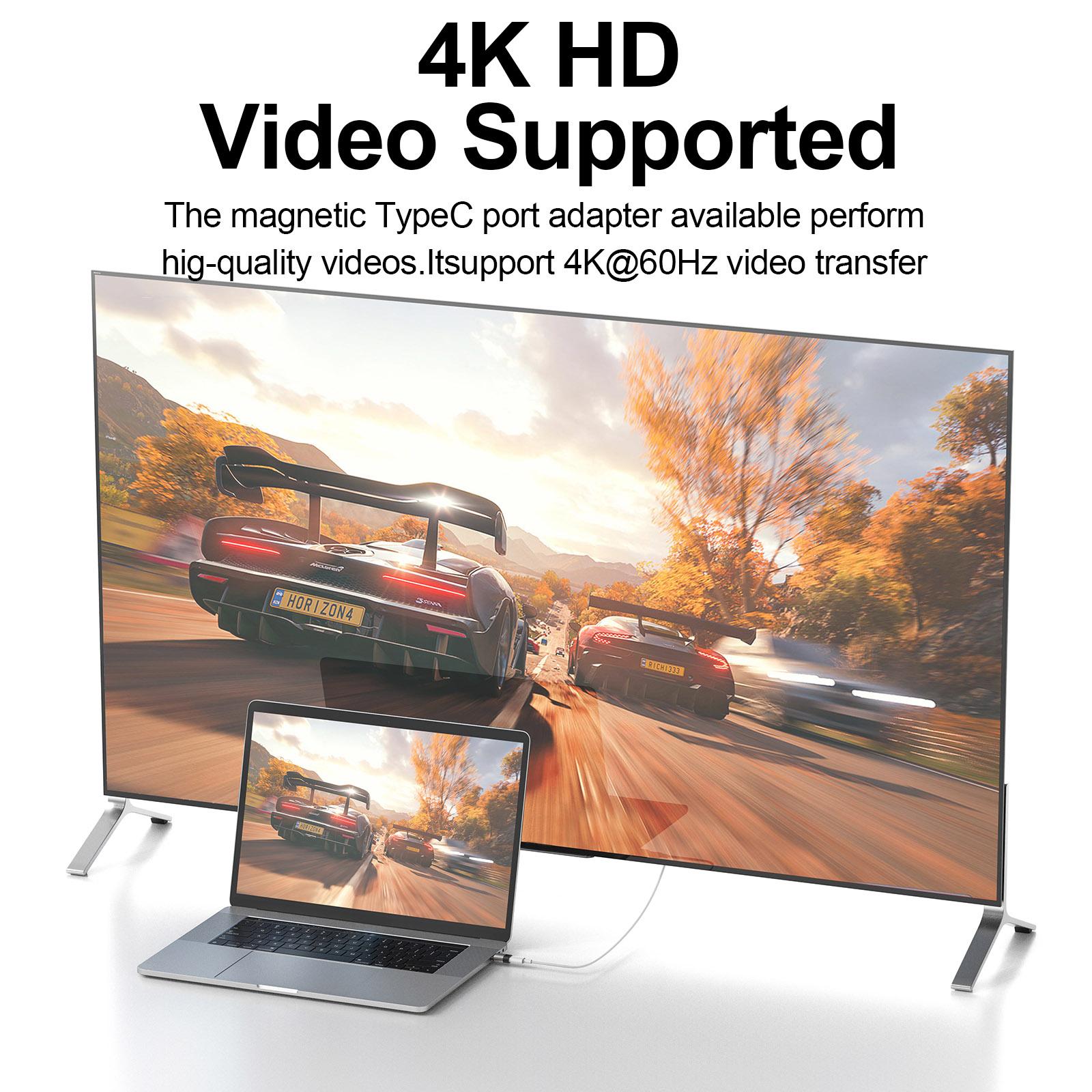 Charging Adapter Wide Use for Phone Straight magnetic hole light