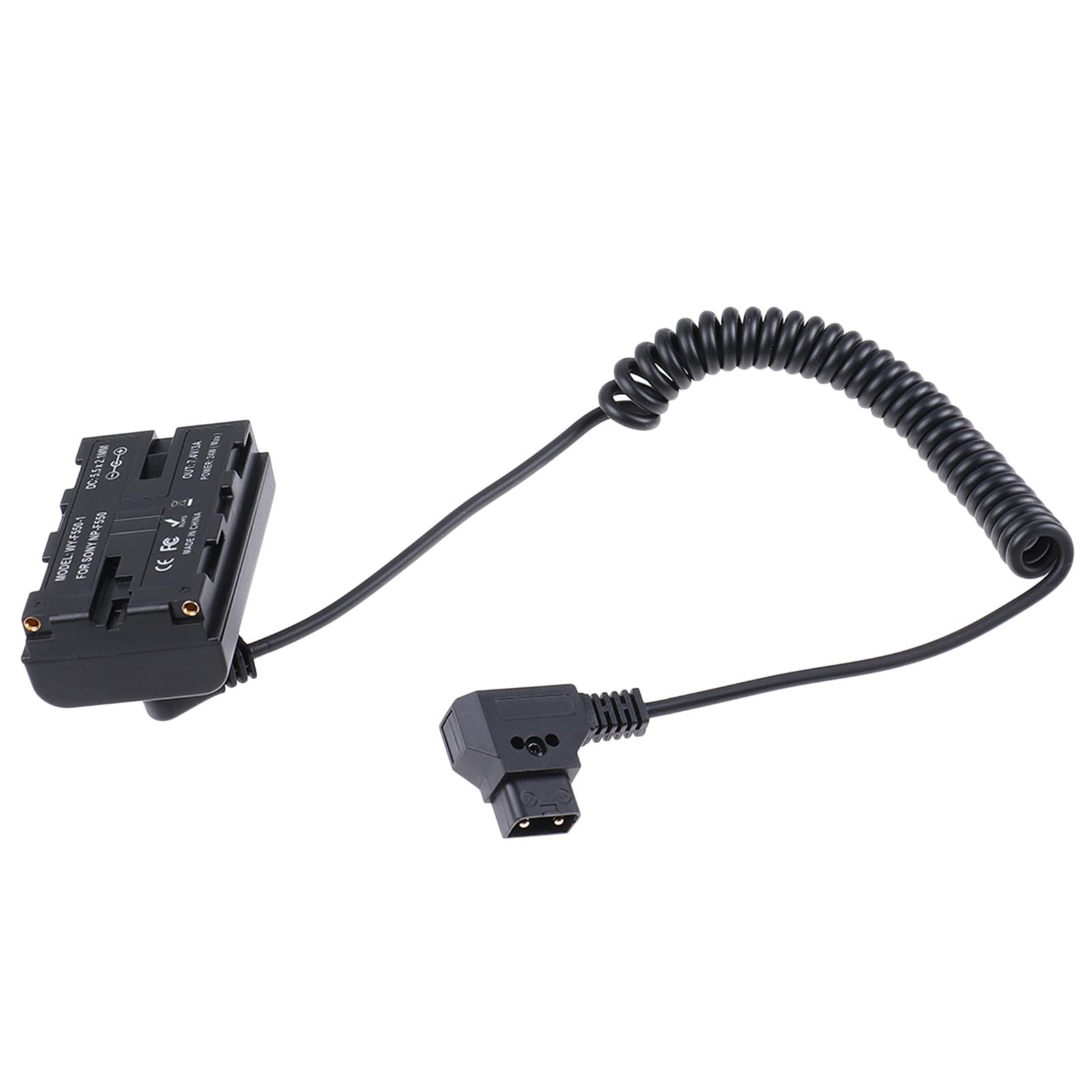 DC Coupler to D Tap B Type Monitors Dummy Battery Adapter for Sony Camera