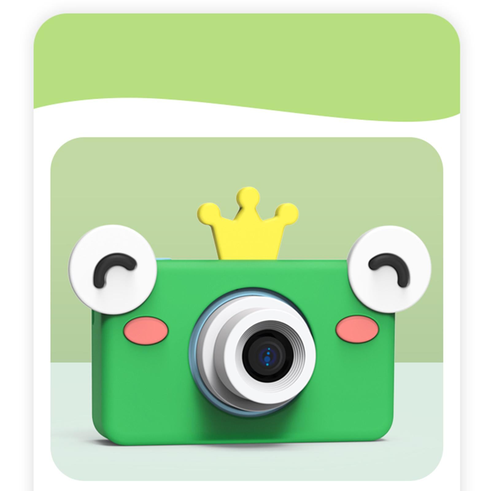 Cute Silicone Cover for Kids Camera for Outdoor Play for Kids 3-8 Years Old Light Pink Giraffe