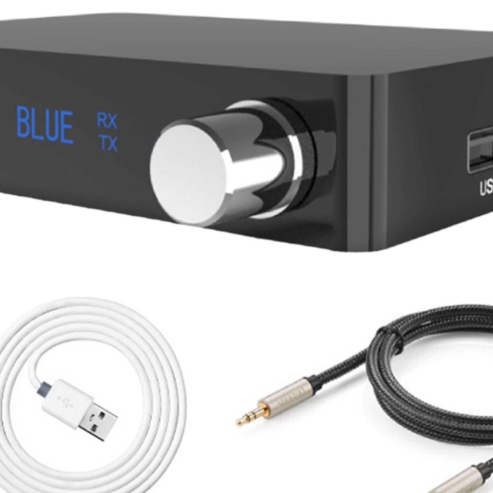 Bluetooth 5.0 Transmitter Receiver Audio Optical Wireless Adapter HD for PC