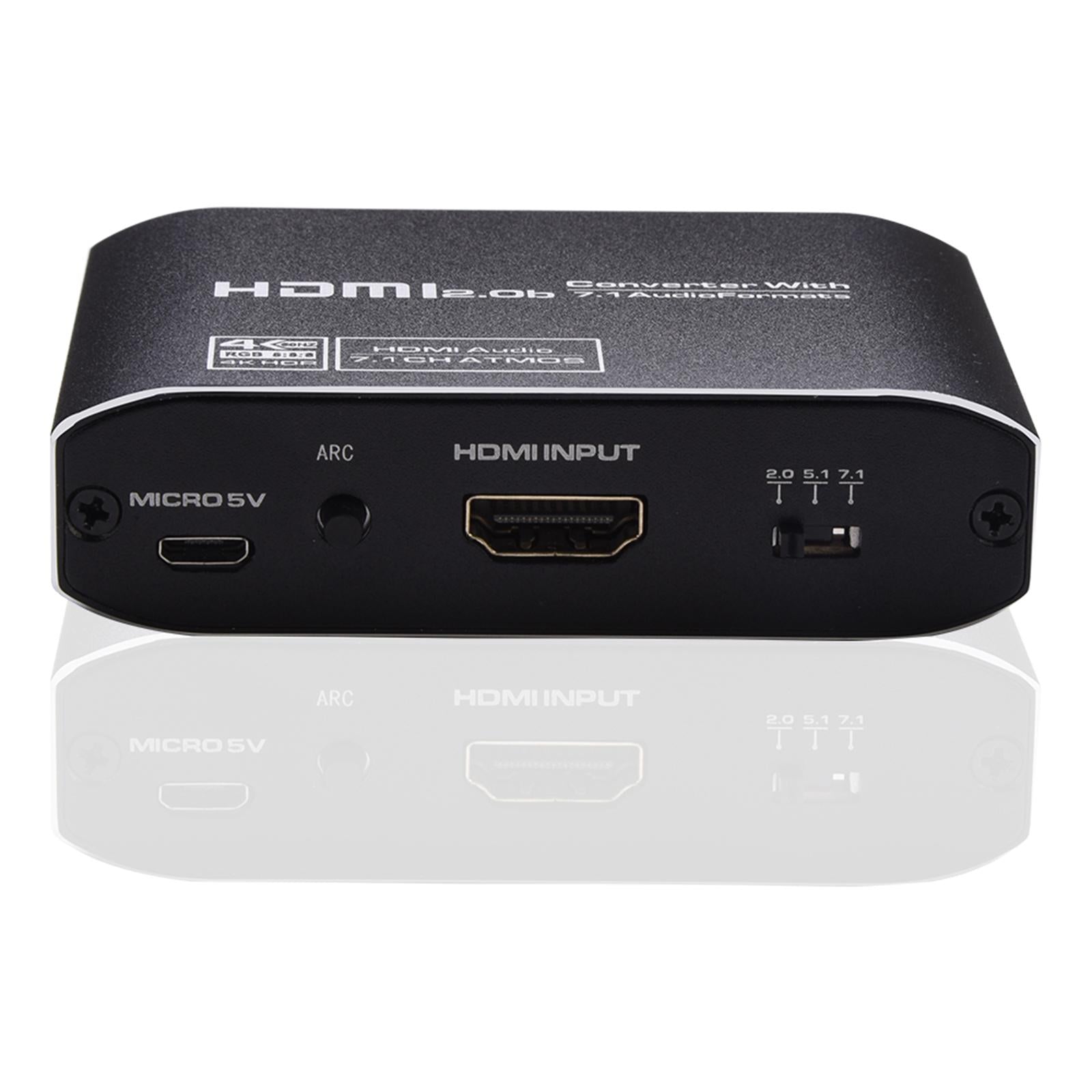 Audio Extractor Optical Toslink SPDIF 3.5mm Audio for Fire Stick PS5