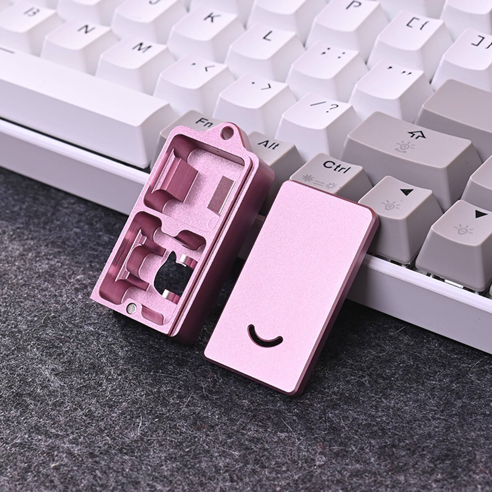 CNC Machined Aluminum Keycap Switch Opener Sliding Cover for Kailh Rose Gold