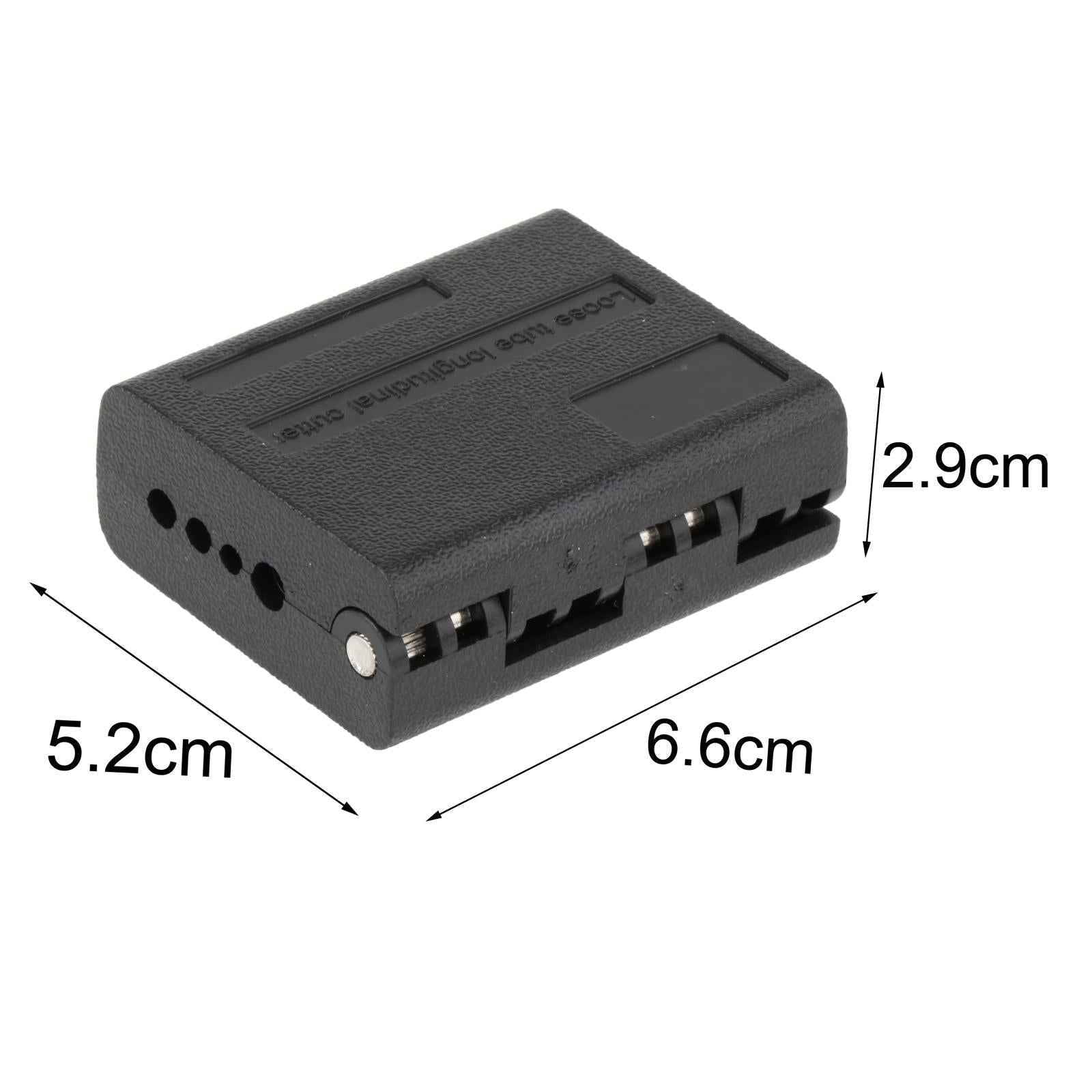 Portable Fiber Optic Cable Jacket Stripper Loose Tube Slitter Industrial Use 1.5-3.3mm 4Slot Open