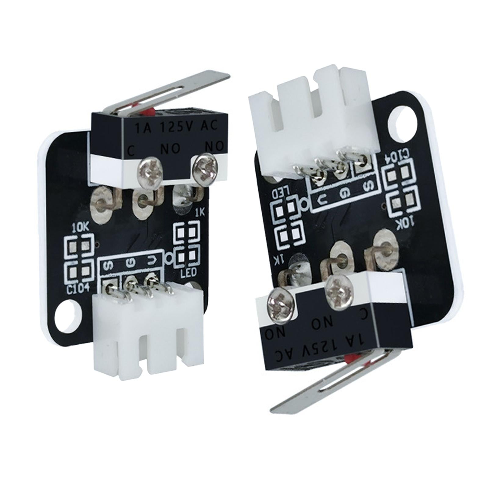 3x2 Pieces Limit Switch Switch 3D Printer Accessories for CR 10 Series Ender 3
